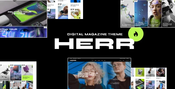 Herr – Digital Magazine WordPress Theme