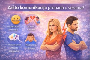 Zašto komunikacija propada u vezama